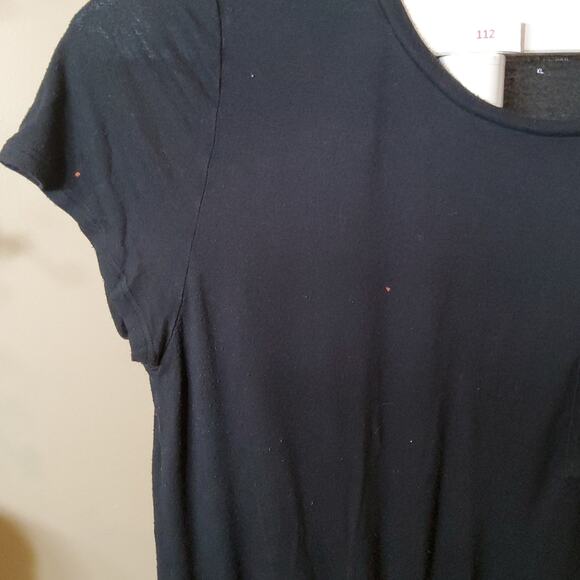 .Aeropostale Seriously Soft Perfect Crew Pocket Tee Size XL Black - Picture 7 of 8